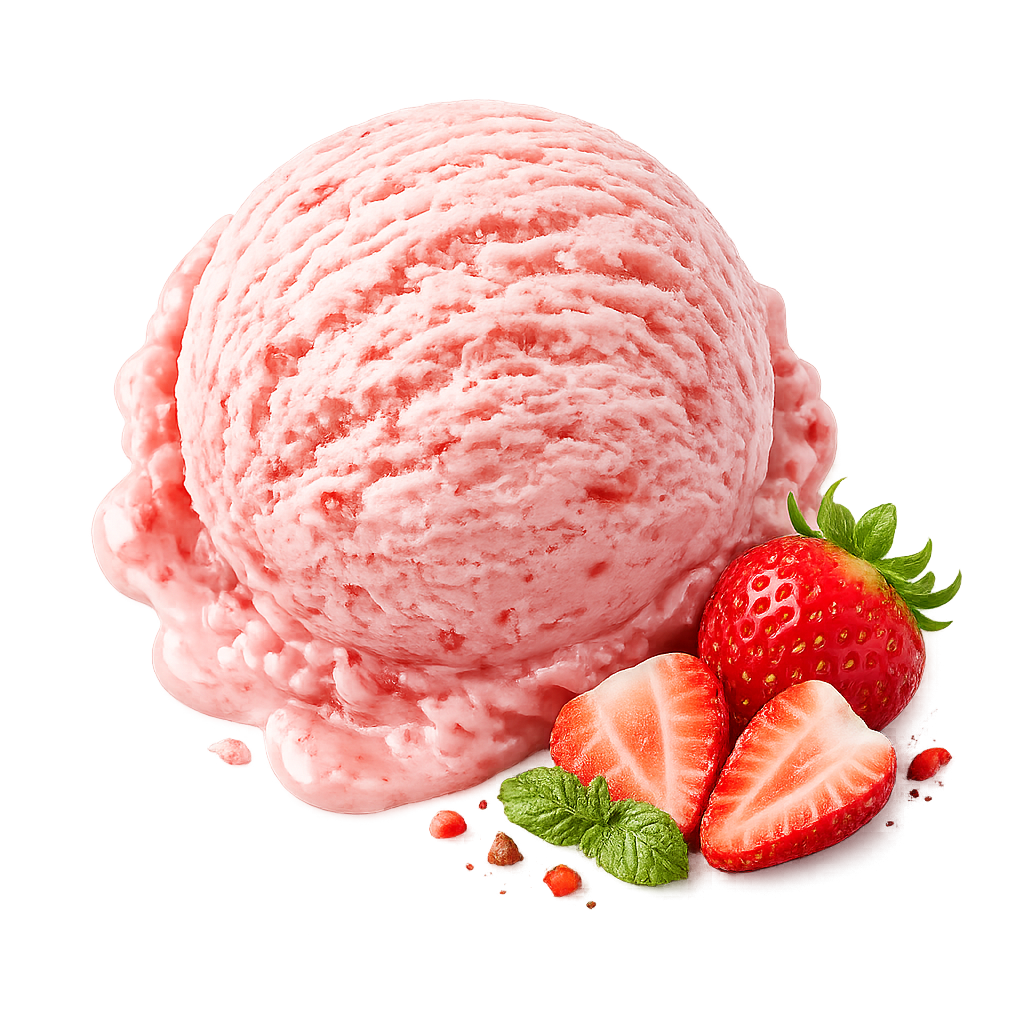 Erdbeer Eis